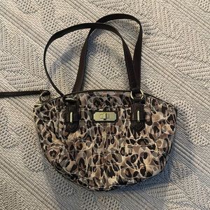 Cheetah Coach Bag